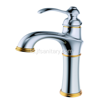 Kualitas Satu Lubang Lavatory Basin Faucet Tekan Set